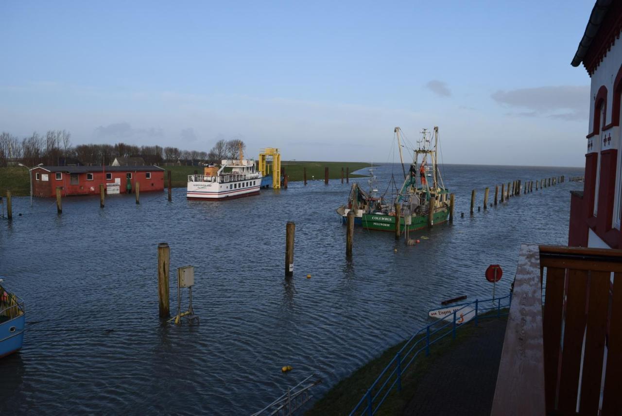 Heimathafen Ueber Hafen-Pub Daire Pellworm Dış mekan fotoğraf